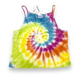 Juicy Couture Spiral Combo Tie Dye Tank Size 2X
